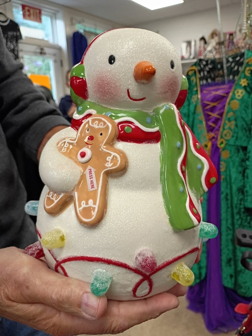 Hallmark Snowman (Lights up and Musical)